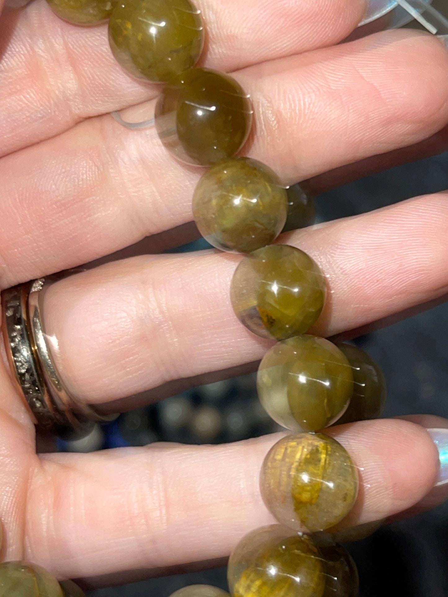 Petersite Bracelet 11mm