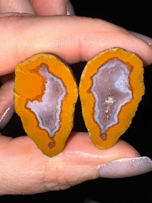 Zhanguo Agate Pair 32B