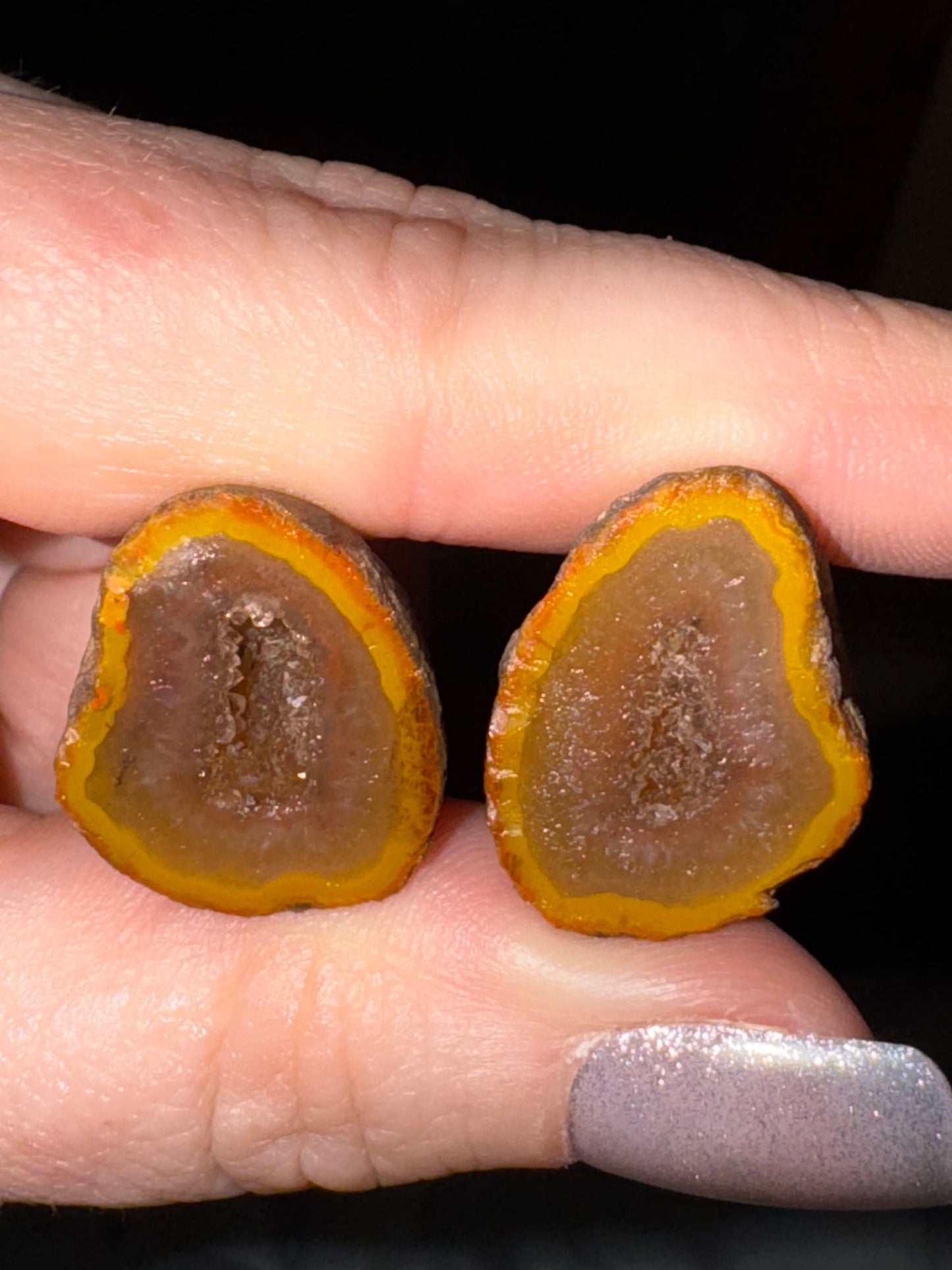 Zhanguo Agate Pair 22A