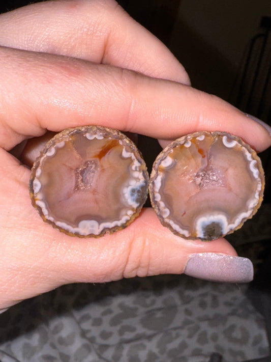 Zhanguo Agate Pair 56A