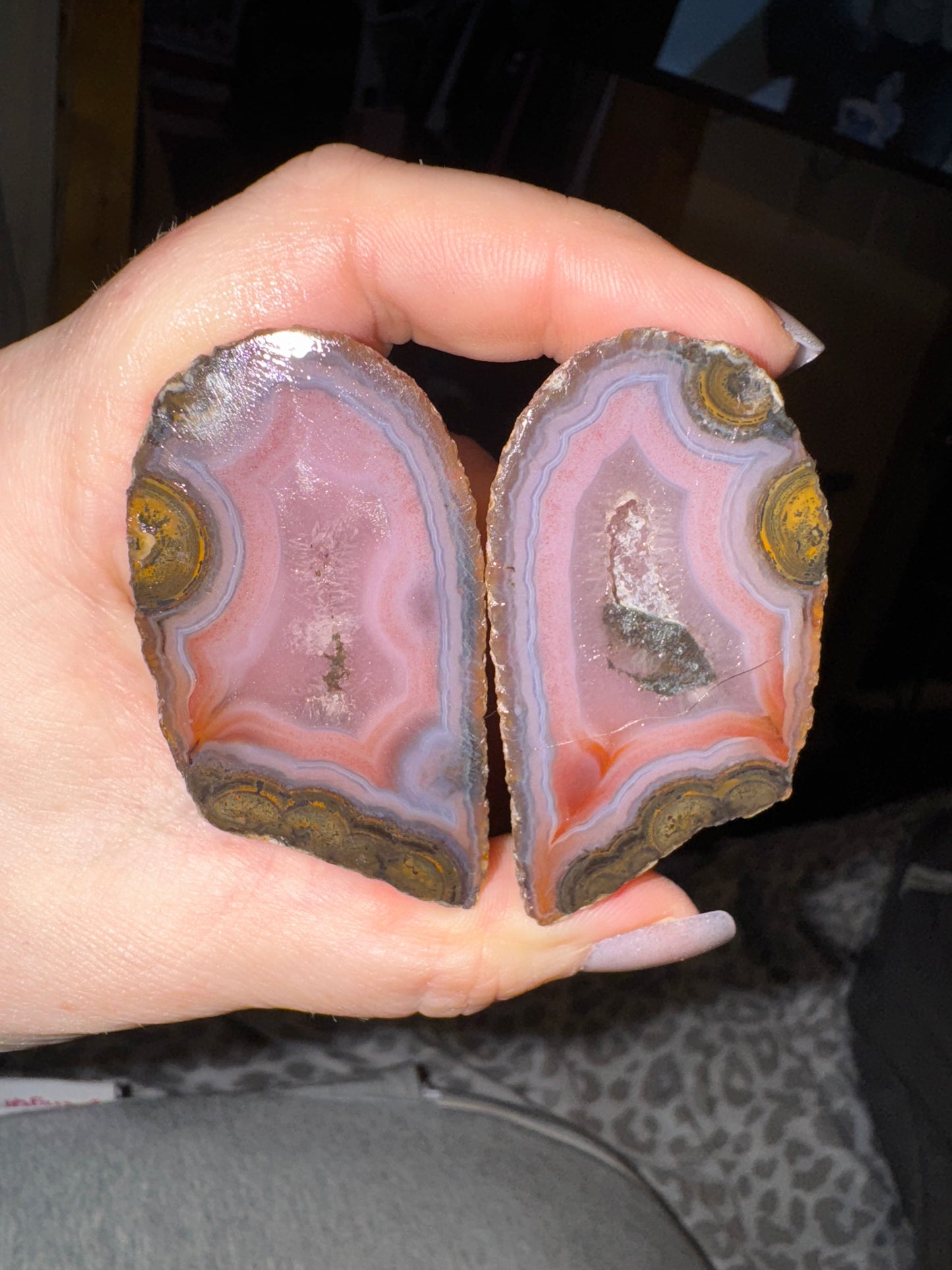 Zhanguo Agate Pair 75A
