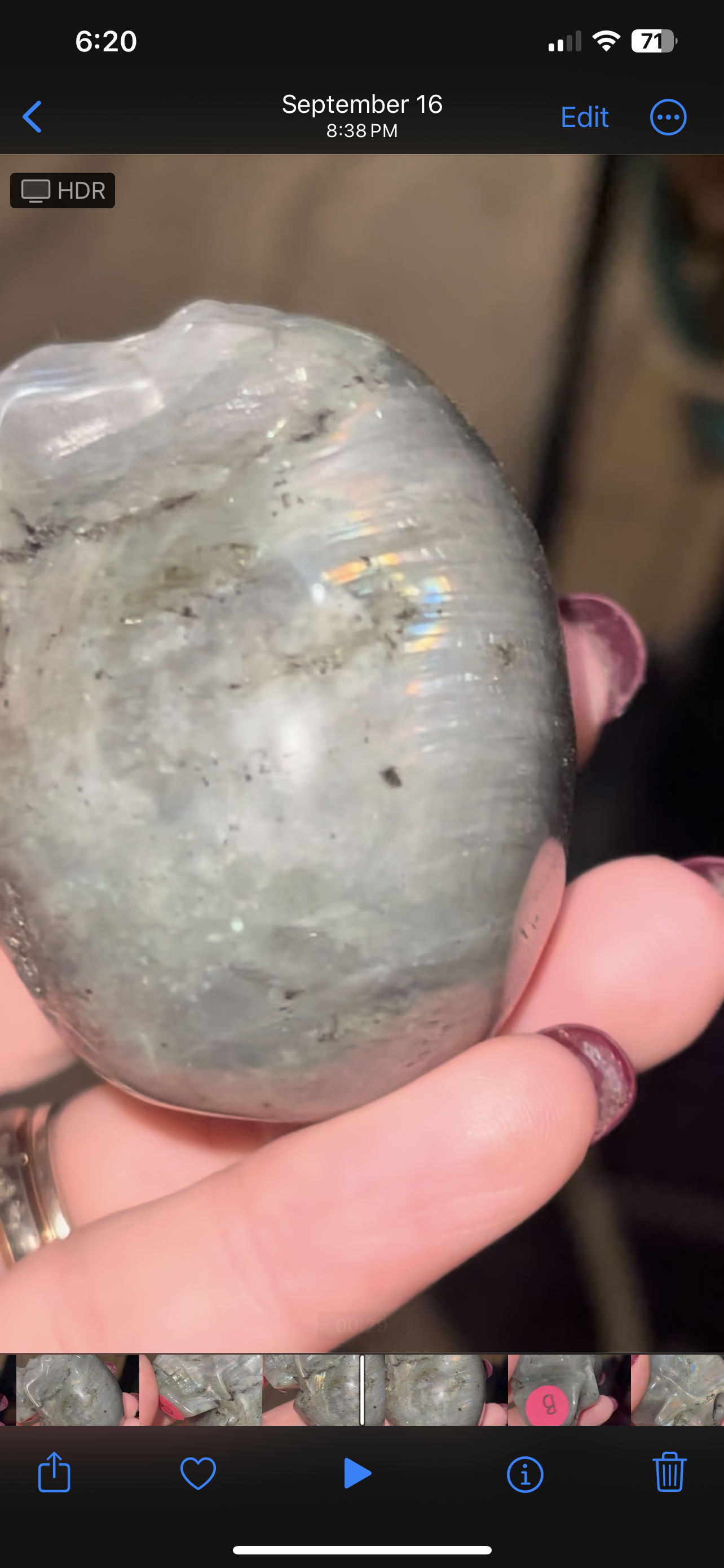 Labradorite Skull- 🌈 flash