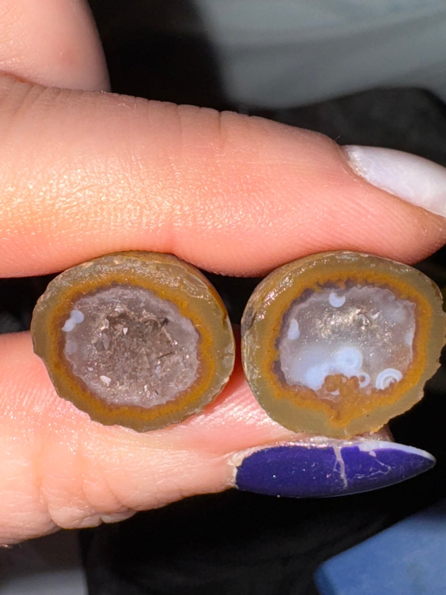 Zhanguo Agate Pairs $12