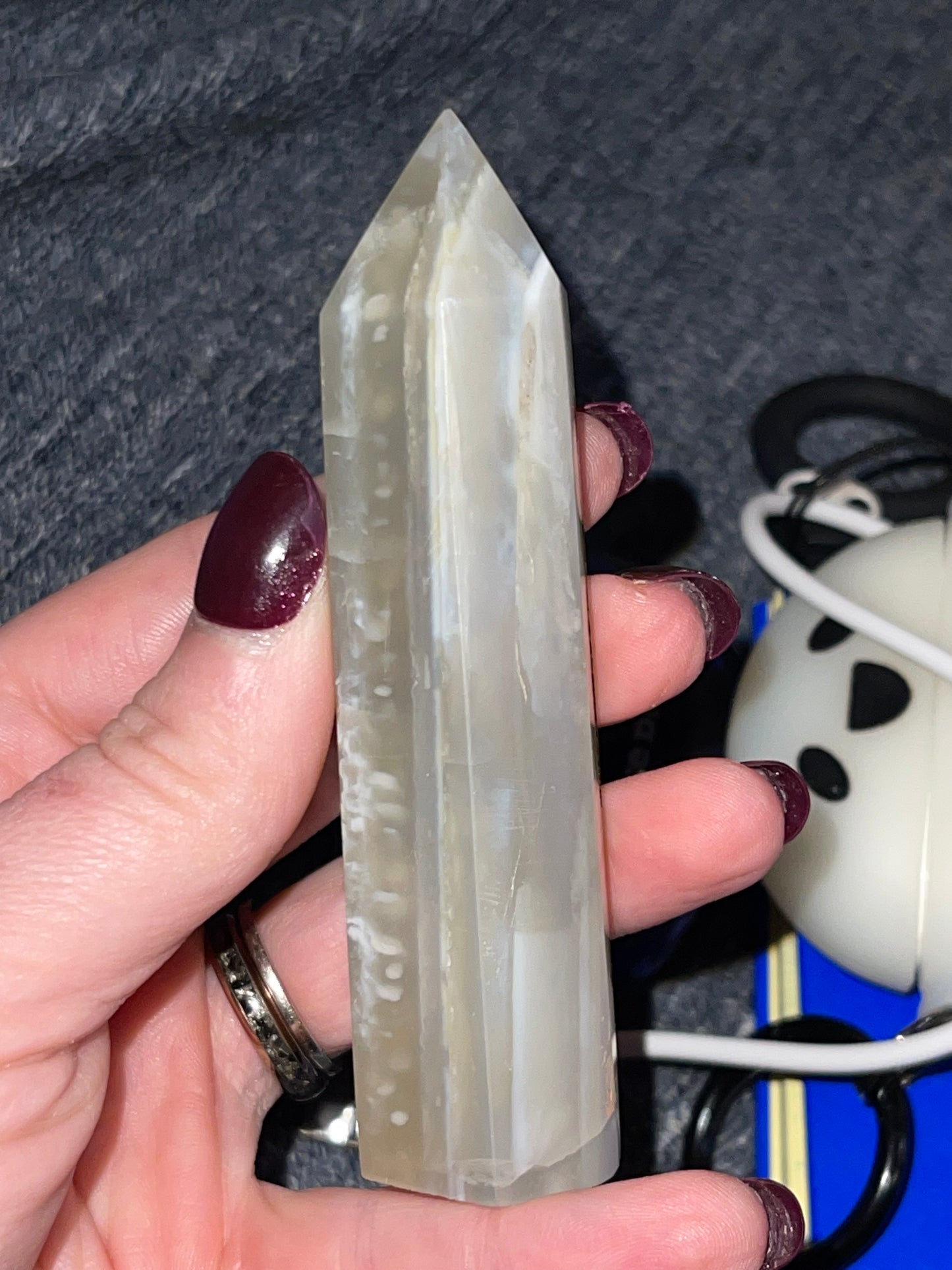 Green Flower Agate Tower (GB2)