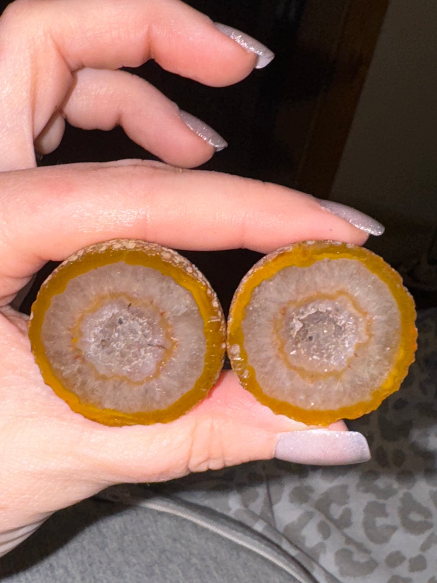Zhanguo Agate Pair 57C