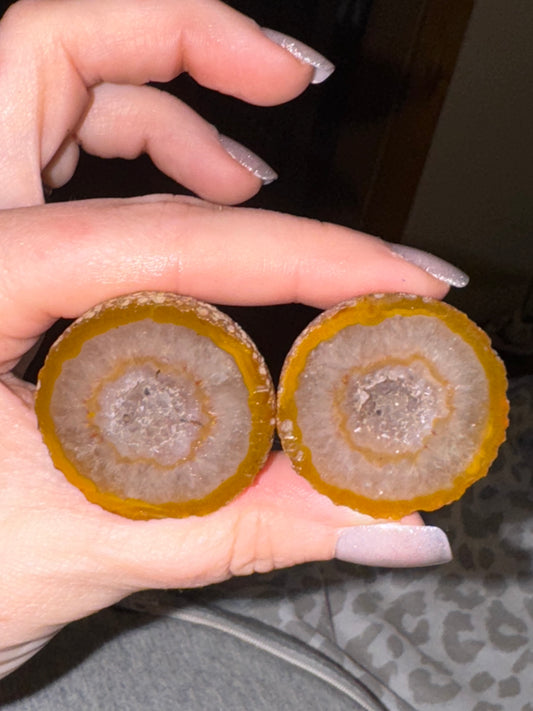 Zhanguo Agate Pair 57C
