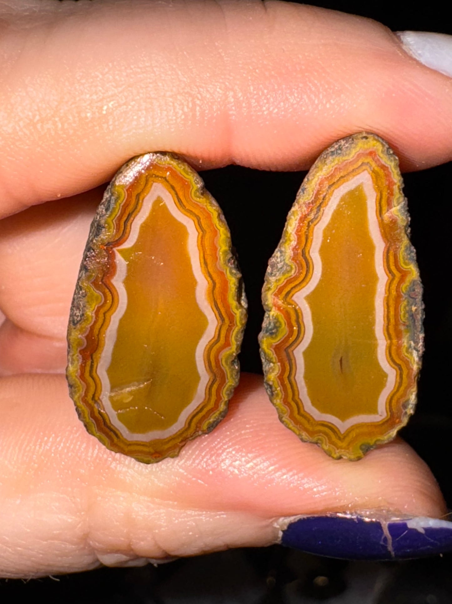 Zhanguo Agate Pairs $18