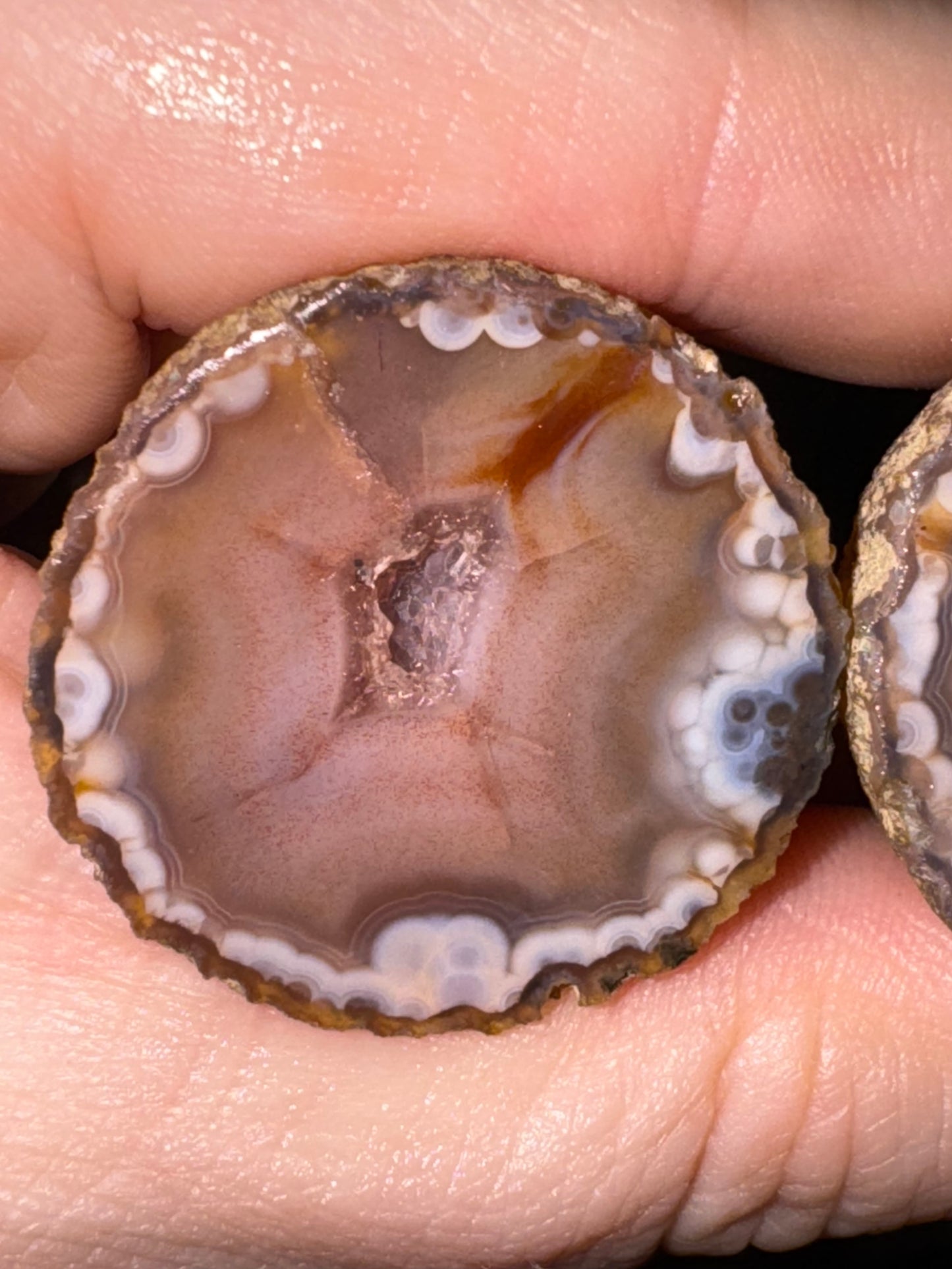 Zhanguo Agate Pair 56A