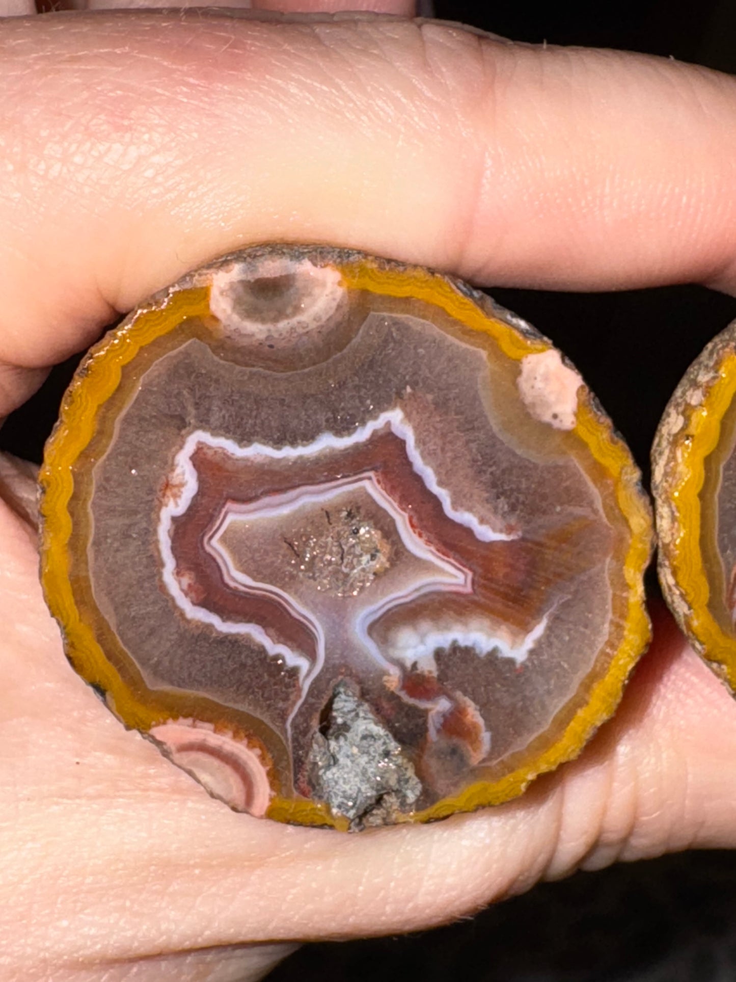 Zhanguo Agate Pair 57A