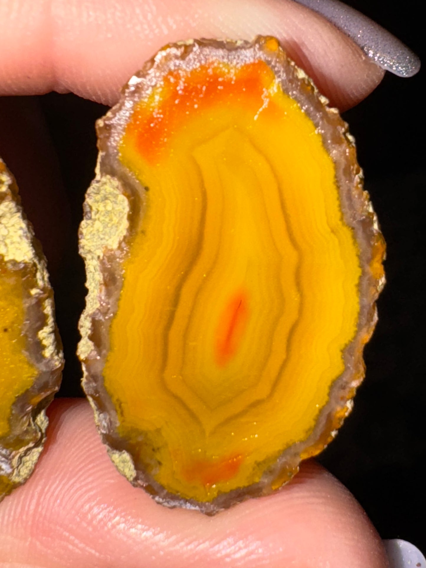 Zhanguo Agate Pair 38B