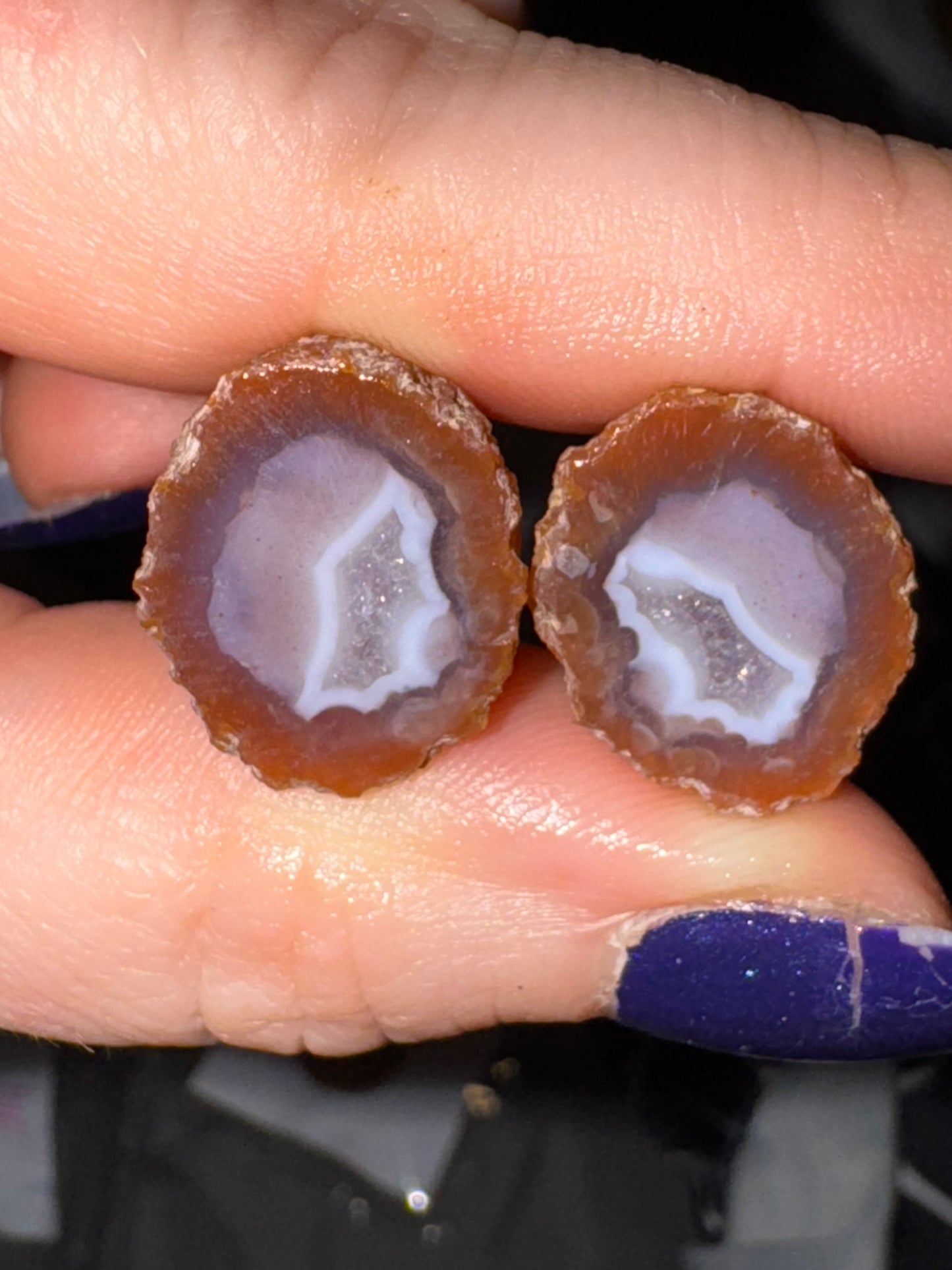 Zhanguo Agate Pairs $14