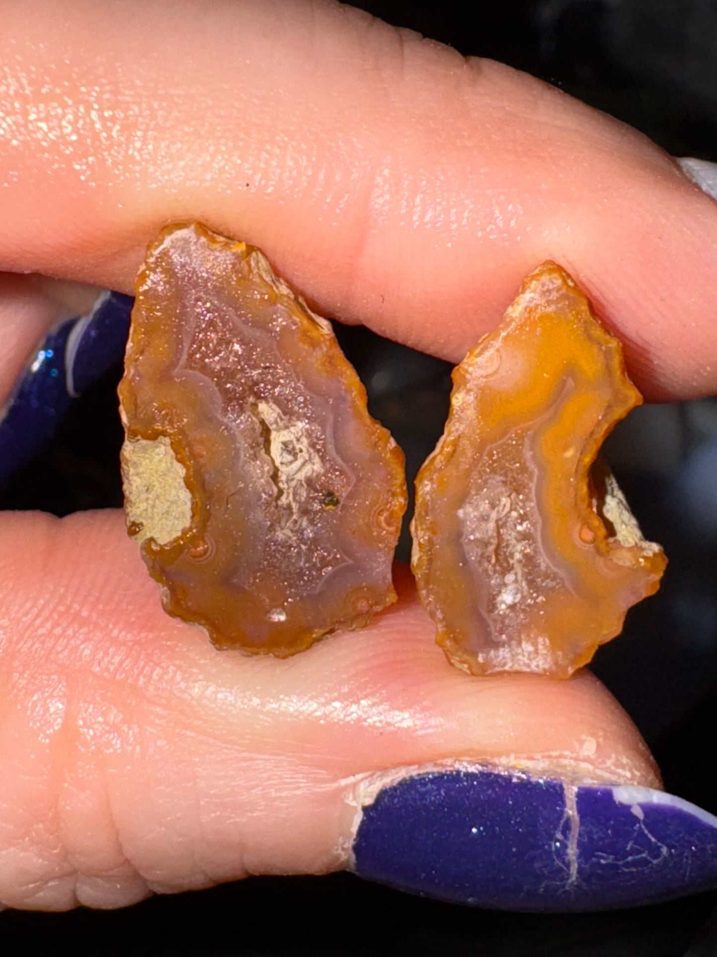Zhanguo Agate Pairs $6