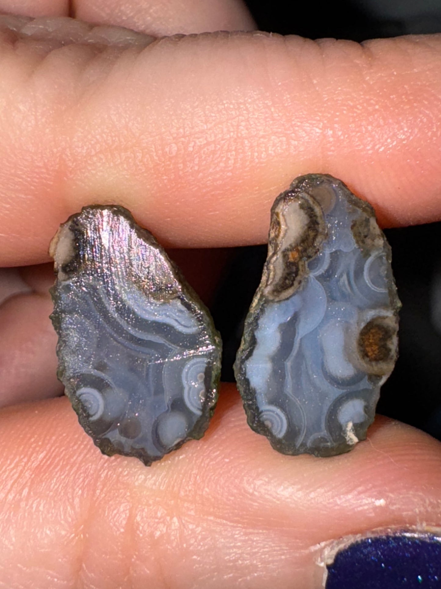 Zhanguo Agate Pairs $6