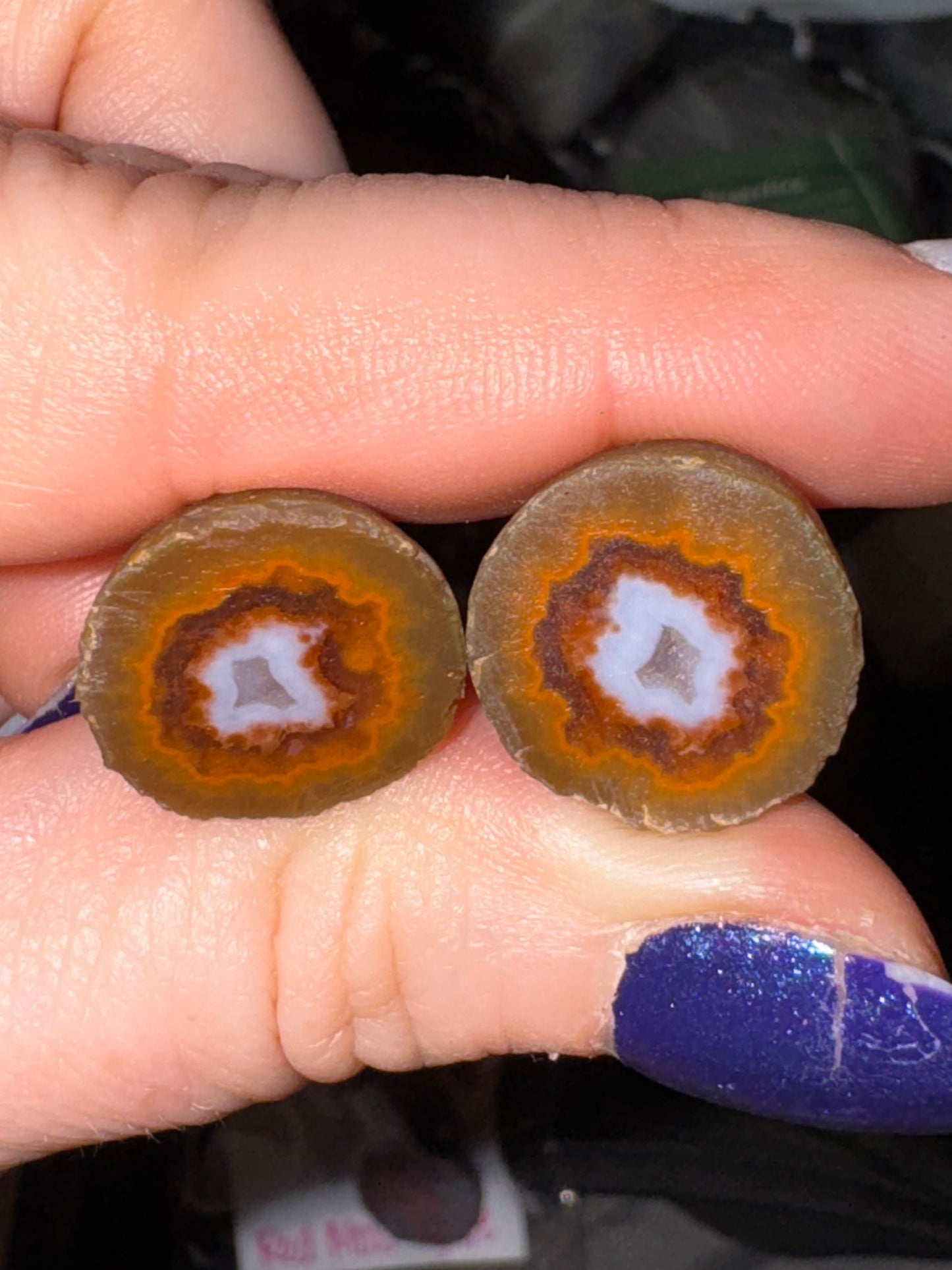 Zhanguo Agate Pairs $12