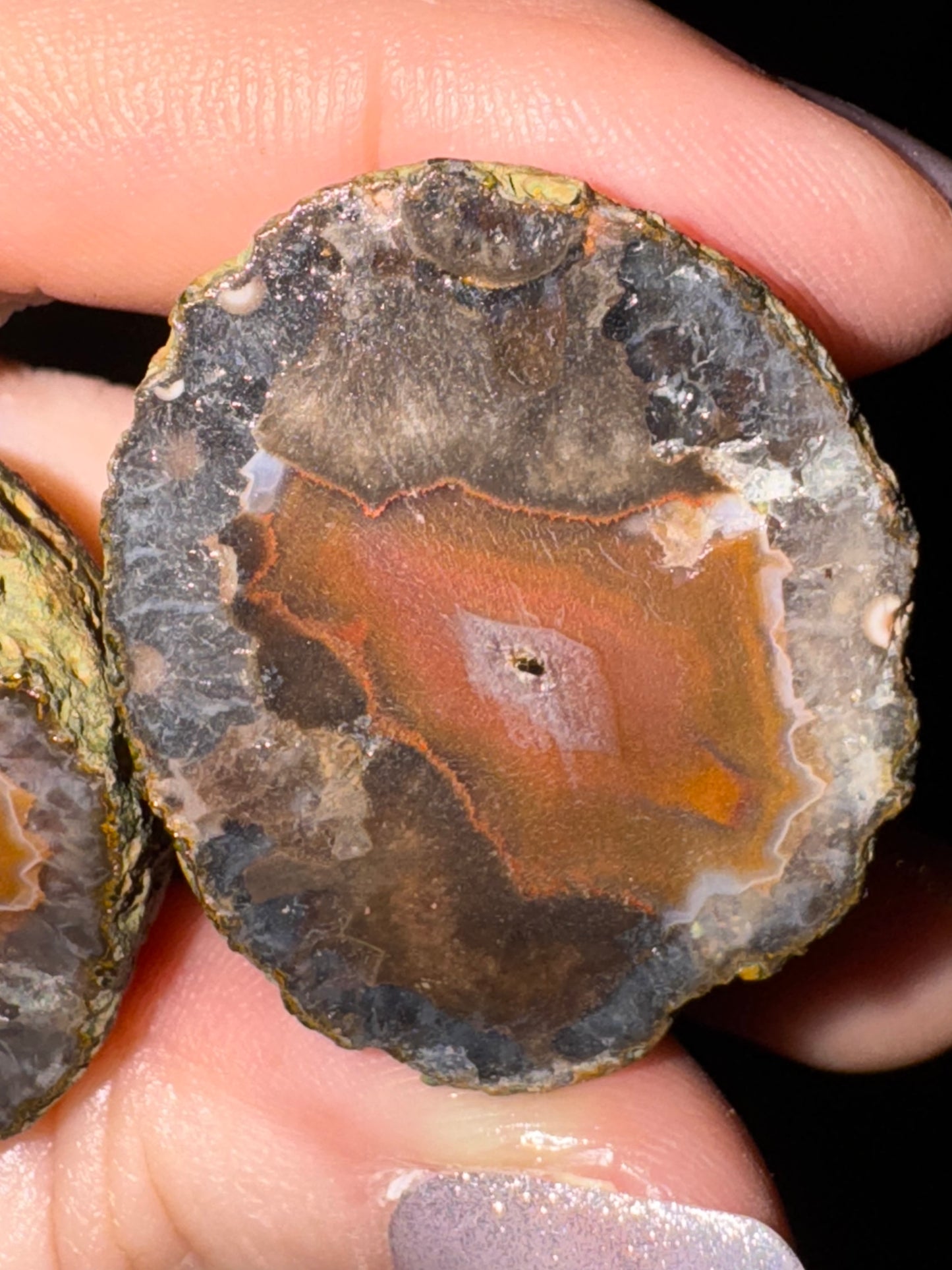 Zhanguo Agate Pair 35A