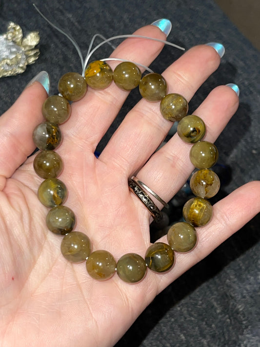 Petersite Bracelet 11mm