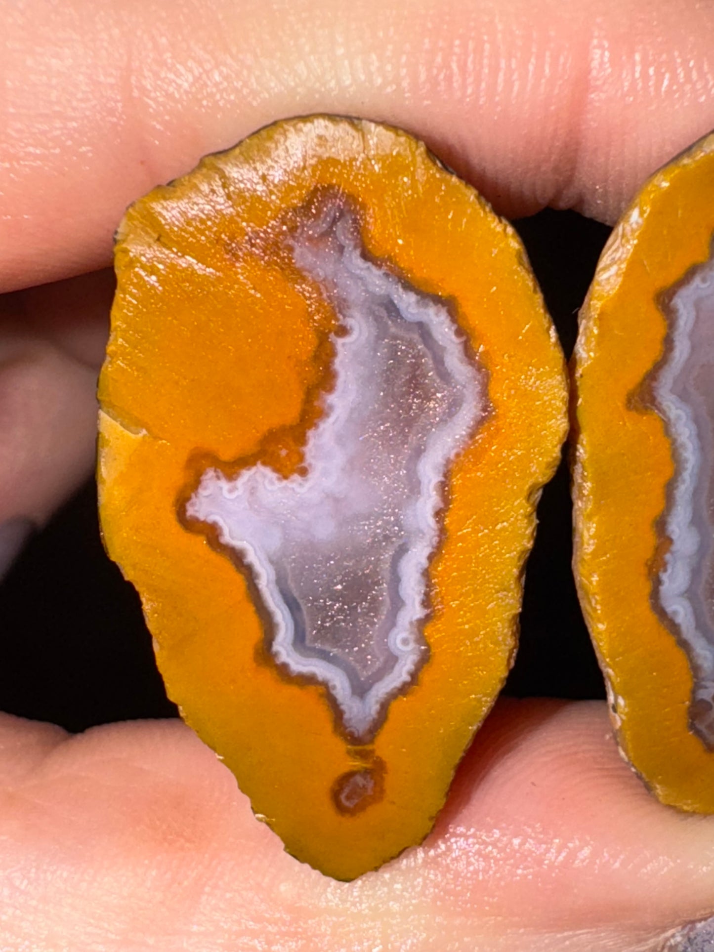 Zhanguo Agate Pair 32B