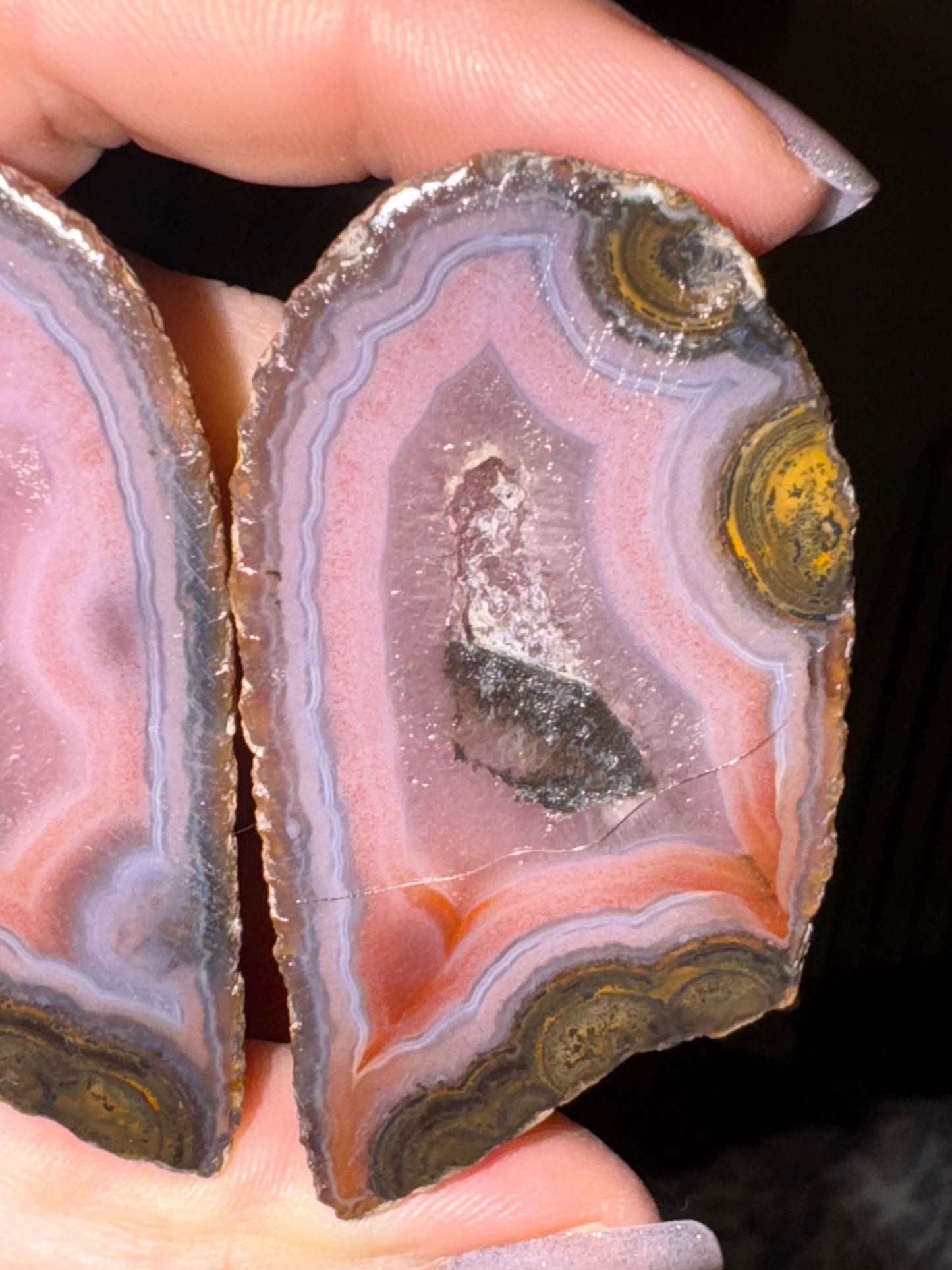 Zhanguo Agate Pair 75A