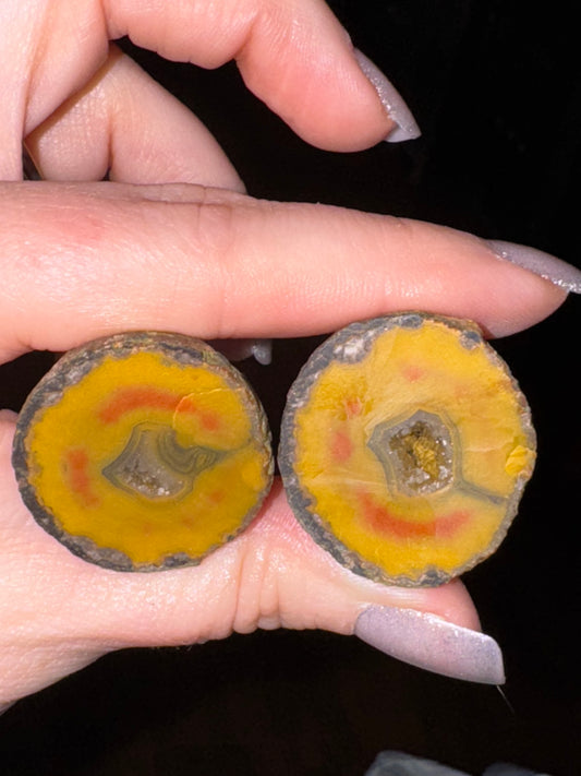Zhanguo Agate Pair 32C