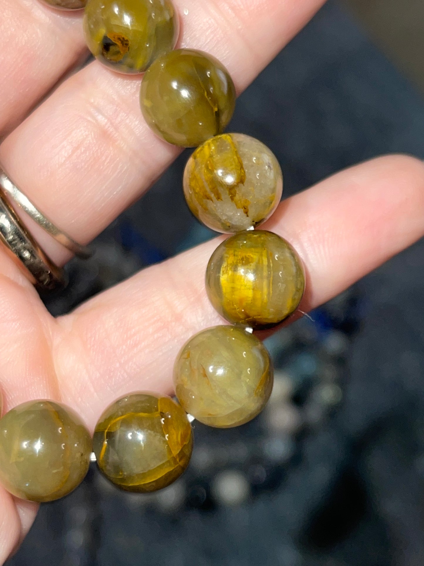 Petersite Bracelet 11mm