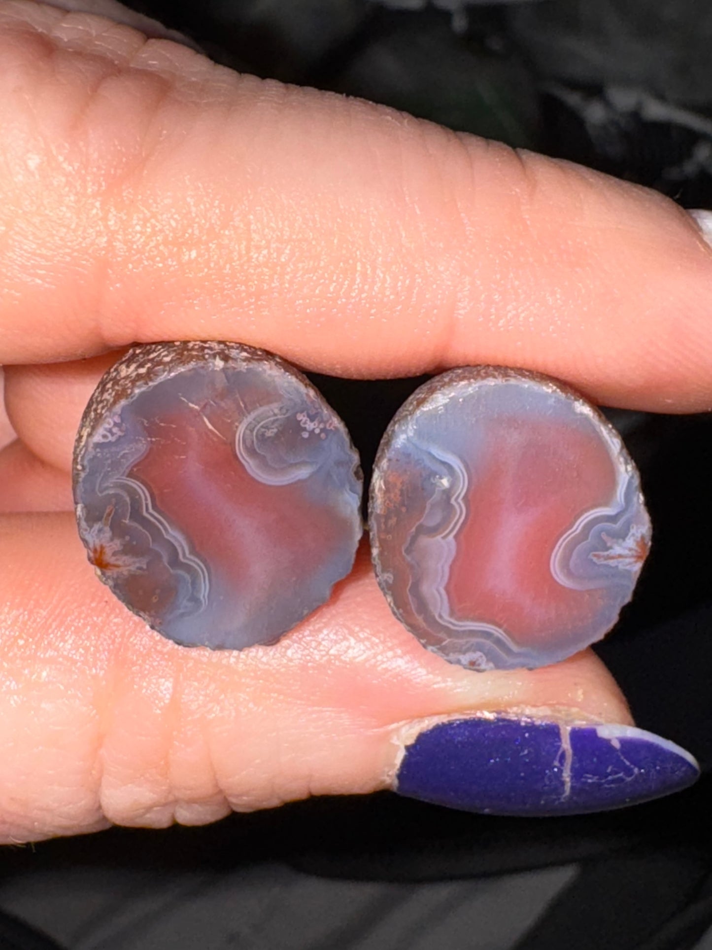 Zhanguo Agate Pairs $12
