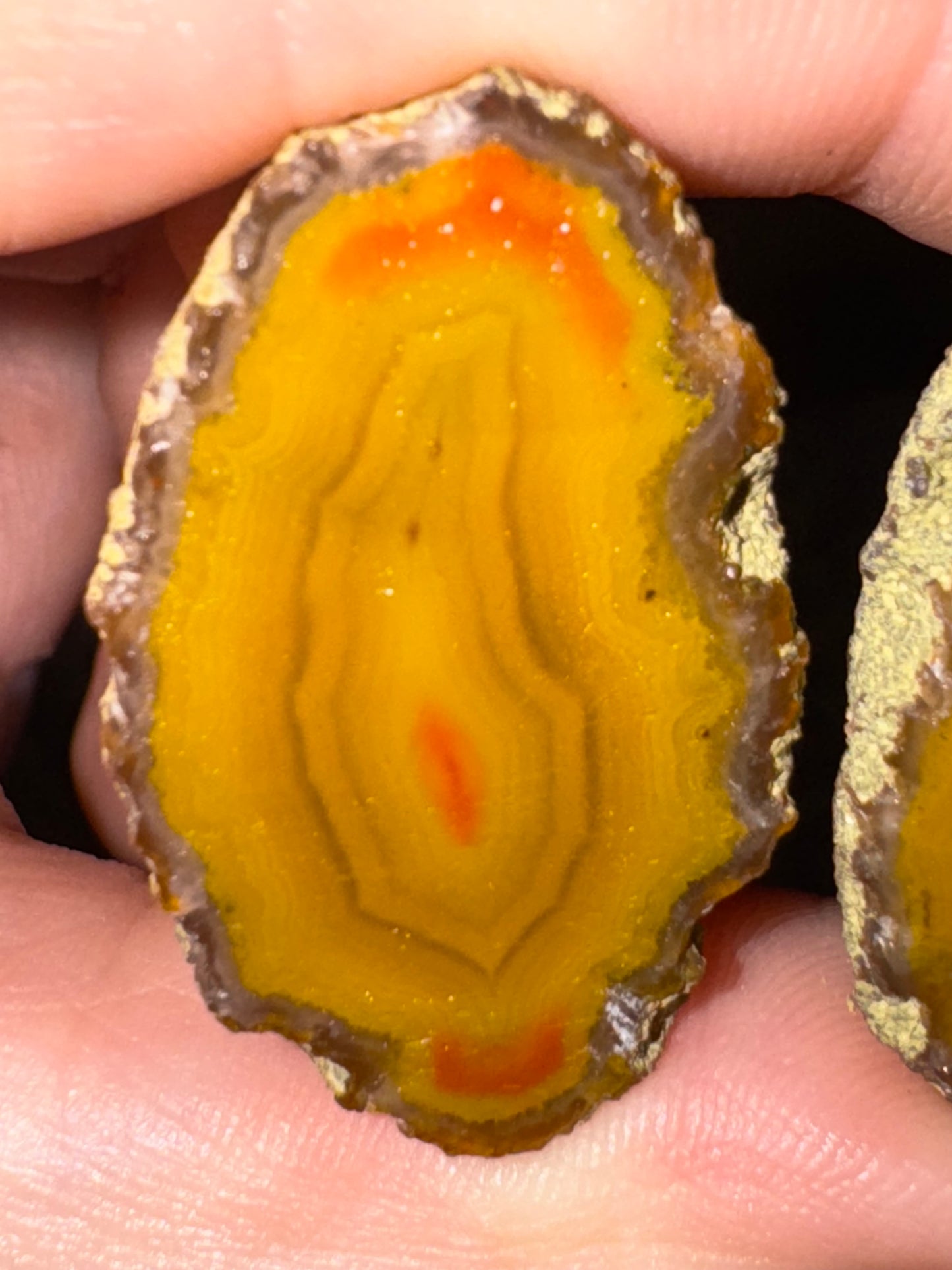 Zhanguo Agate Pair 38B